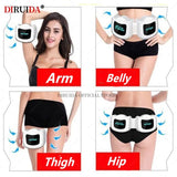 EMS Muscle Stimulation Anti-cellulite Massager for Body Massager Eletric Belly Slimming Fat Burner Abdominal Muscle Stimulator