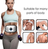 EMS Muscle Stimulator Abdominal Massager Belly Fat Burning Trainer Slimming Machine Body Lose Weight Waist Fitness Equipment