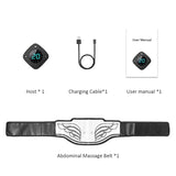 EMS Muscle Stimulator Abdominal Massager Belly Fat Burning Trainer Slimming Machine Body Lose Weight Waist Fitness Equipment