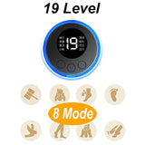 EMS Pulse Electric Foot Massager Foot Therapy Machine Foot Pad Intelligent Acupuncture Foot Massage Pad Mat Muscle Stimulation