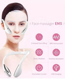 EMS Vibration Facial Lifting Massager Smart Electric V-Face Shaping Massager Microcurrent Face Lift Machine Beauty Health Tools