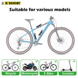 ETOOK Bicycle Lock Heavt Duty Anti-Theft Folding Mountain Bike Lock Alloy Steel Anti-Hydraulic Shear Scooter Motorcycle Lock