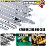 ETOOK Bicycle Lock Heavt Duty Anti-Theft Folding Mountain Bike Lock Alloy Steel Anti-Hydraulic Shear Scooter Motorcycle Lock
