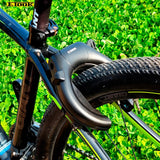 ETOOK Steel Pipe Lock Portable Hardware Road Bike Lock High Safety and Durable Mountain Bike Lock Closed Bicycle Lock