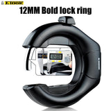 ETOOK Steel Pipe Lock Portable Hardware Road Bike Lock High Safety and Durable Mountain Bike Lock Closed Bicycle Lock