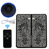 Electric EMS Foot Massager Pad Feet Massage Mat Muscle Stimulation Relief Pain Relax Pulse Therapy Improve Blood Circulation