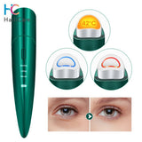 Electric Eye Massager Eye Skin Lift Anti Age Wrinkle Skin Care Tool 42℃ Hot Compress Vibration Massage Relax Eyes Photo Therapy