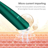 Electric Eye Massager Eye Skin Lift Anti Age Wrinkle Skin Care Tool 42℃ Hot Compress Vibration Massage Relax Eyes Photo Therapy