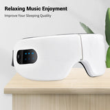 Electric Eye Massager Heating Hot Compress Relieve Fatigue Reduce Dark Circle USB Charging Eye Care Vibration Massage Device