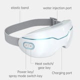 Electric Eye Steam Massager Nano Steam Eye Mask Hot Compress Eyes Care Glasses Steamer Relief Dry Eye Fatigue Dark Circles Tired