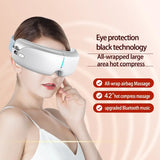 Electric Foldable Hot Compress Eyes Care Instrument Massager Smart Rechargeable Heated Eye Mask
