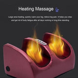 Electric Foot Leg Massager Shiatsu Therapy Infrared Heating Calf Leg Kneading Roller Relax Deep Muscles Pain Relief Foot