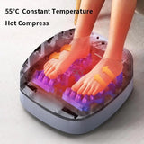 Electric Foot Massager Machine For Parents Therapy Shiatsu Kneading Roller Feet Massage Muscle Relax Pain Relief  Foot Care Spa