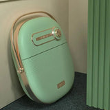 Electric Heating Foldable Bubble Foot Bath Barrels Retro Green Automatic Thermostat Washing Footbath Foot SPA Massage Machine