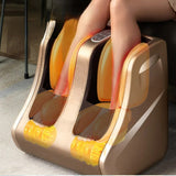 Electric Heating Foot Massager Leg Massager Device Reflexology Shiatsu Feet Massage Machine Pain Relief Massager Physiotherapy