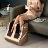 Electric Heating Foot Massager Leg Massager Device Reflexology Shiatsu Feet Massage Machine Pain Relief Massager Physiotherapy
