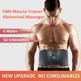 Electric Low Frequency Massager Muscle Stimulation EMS Abdominal Abs Trainer Belly Slimming Fitness Equipment Beauty Machine