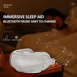 Electric Nano Steam Eye Massager Smart Airbag Vibration Hot Compress Relieve Eye Fatigue Dark Circles Bluetooth Eye Care Device