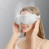 Electric Nano Steam Eye Massager Smart Airbag Vibration Hot Compress Relieve Eye Fatigue Dark Circles Bluetooth Eye Care Device