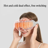 Electric Nano Steam Eye Massager Smart Airbag Vibration Hot Compress Relieve Eye Fatigue Dark Circles Bluetooth Eye Care Device