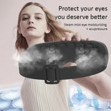 Electric Pulse Eye Massager Steam Heating Eye Massage Device Hot Compress Eyes Care Glasses Vibration EMS Acupoint Tired Dry Eye