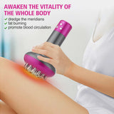 Electric Scraping Lymphatic Cupping Guasha Device Microcurrent Therapy Massager Slim Body Relaxation Stimulate Meridian Machine