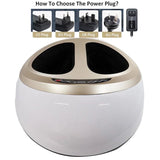 Electric Shiatsu Foot Massager Health Care Heating deep Kneading Scraping Vibration Air Compression Massage Therapy Anti-stress