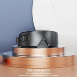 Electric Smart Eye Massager Instrument Hot Compres Heating Vibration Massage Bluetooth Music Eye Care Relieve Fatigue Sleep Mask