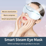 Electric Smart Eye Massager With Heated 2 Modes Nano Steam Eye Massager For Dry Eye Eye Strain Eye Fatigue Relief & Better Sleep