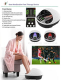 Ems & Tens Foot Massager Electric Stimulator With Heat Pain Relief Foot Circulation Stimulator Massage Machine