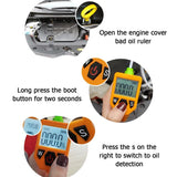 Engine Oil Tester for Auto Check Automobile Oil Quality Detector with LED Display Gas Analyzer Car Turbineoil Testing Tools