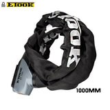 Etook Mountain Road Bike Chain Lock Heavy Duty Door Lock Scooter Bicycle Lengthen Thicken Chain Anti-Rust Hardened Steel Alloy