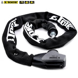 Etook Mountain Road Bike Chain Lock Heavy Duty Door Lock Scooter Bicycle Lengthen Thicken Chain Anti-Rust Hardened Steel Alloy