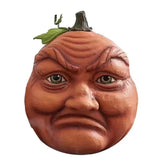 Expressive Pumpkins Halloween Pumpkin Figurines Resin Decoration Expressive 3D Pumpkin Resin Decor For Halloween Thanksgiving