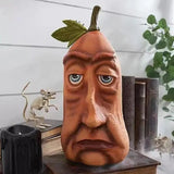 Expressive Pumpkins Halloween Pumpkin Figurines Resin Decoration Expressive 3D Pumpkin Resin Decor For Halloween Thanksgiving