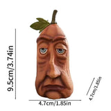 Expressive Pumpkins Halloween Pumpkin Figurines Resin Decoration Expressive 3D Pumpkin Resin Decor For Halloween Thanksgiving