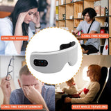 Eye Massage Instrument Vibrator Bluetooth Eye Relaxation Treatment Hot Compress Relieve Fatigue Dark Circles Beauty Health Pouch