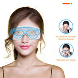 Eye Massage Instrument Vibrator Bluetooth Eye Relaxation Treatment Hot Compress Relieve Fatigue Dark Circles Beauty Health Pouch