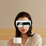 Eye Massager 4D Eye Care Device Hot Compress Eye Fatigue Massage Glasses Improve Dark Circles Eye Bags Sleeping Eye Massager For