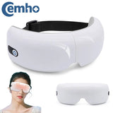 Eye Massager 6D Smart Airbag Vibration Eye Care Instrumen Heating Bluetooth Music Relieves Fatigue And Dark Circles Sleep Mask.