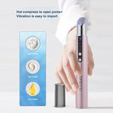 Eye Massager Beauty Pen EMS Microcurrent Eye Face Skin Lifting Anti Wrinkle Heating Massage Machine Eye Care