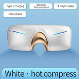 Eye Massager Multifunction Bluetooth Eye Protection Instrument Foldable Electric Eye Care Instrument Hot Compress Kneading