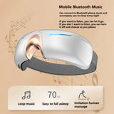 Eye Massager Multifunction Bluetooth Eye Protection Instrument Foldable Electric Eye Care Instrument Hot Compress Kneading