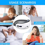Eye Massager Smart Airbag Vibration Eye Care Instrument Hot Compress Bluetooth Eye Massage Glasses Fatigue Pouch & Wrinkle