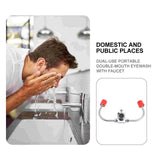 Eyewash Station Emergency Unit Portable Sink Stations Mounted Cup Flush Shower Adapter