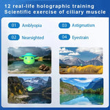 FFITONG Eye Massager Myopia Treatment EMS Pulse Vision Recovery Training Instrument for Adult and Kids