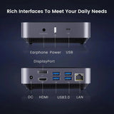 FIREBAT AM02 MINIPC AMD Ryzen7 R7 3750H MINI PC 16GB 512GB for Gaming for Desktop Computer DDR4 BT4.2 WiFi5 Gamer