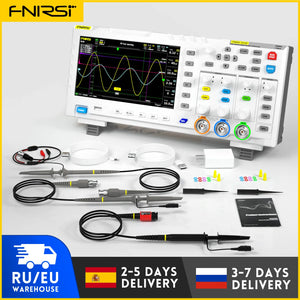 FNIRSI-1014D Digital Oscilloscope 2 In 1 Dual Channel Input Signal Generator 100MHz* 2 Ana-log Bandwidth 1GSa/s Sampling Rate
