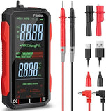 FS899C Rechargeable 4.8 Inch Large Screen 6000 Counts Smart Digital Multimeter Auto-Ranging Capacitance Ohm Hz Diode Live Check