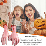 Fake Severed Hand Thrilling Severed Human Arm Realistic Gauze Horror Party Supplies For Halloween Parties Vampire Makeup Costume